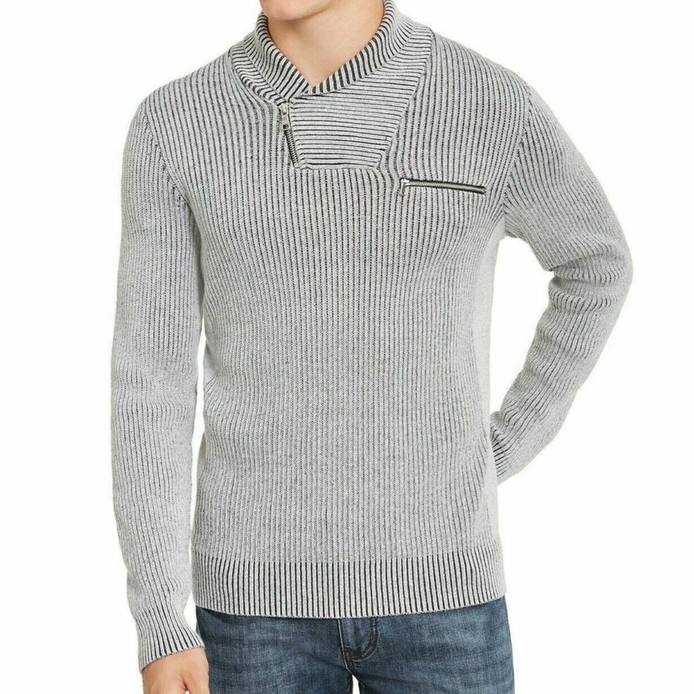 INC International Concepts Men's Sweater with Shawl Collar